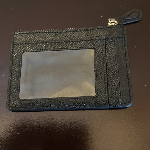 Coach black ID card holder. Good condition - Picture 2 of 3